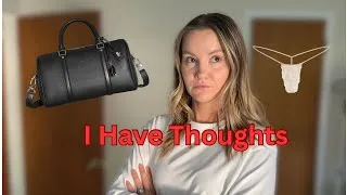 Thumbnail: 👜 Monthly Fashion Report | Birkin Etiquette, Skims Bush Thong, & Alo’s Luxe Handbags 🔥