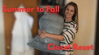 Thumbnail: 🍂 Summer to Fall Closet Reset | Closet Purge & Organization 2025 🍁