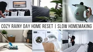 Thumbnail: Transforming My Messy Room into a Cozy Sanctuary 🌧️🧹 Bedroom Reset Vlog