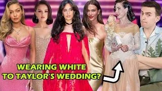 Thumbnail: TAYLOR SWIFT & TRAVIS KELCE WEDDING FASHION REVIEW (wearing white is WILD)