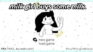 Thumbnail: Milk Girl Buys Some Milk No Commentary Gameplay
