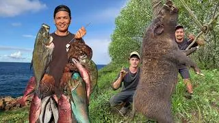 Thumbnail: 7 Days Spearfishing, Hunting & Fishing Hawaii's Backcountry