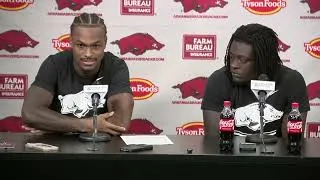 Thumbnail: Arkansas 31, North Alabama 14: Defensive Players Postgame