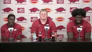 Thumbnail: Arkansas football players preview North Alabama game