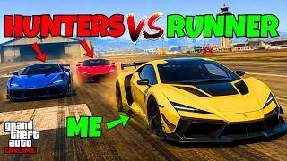 Thumbnail: 2 Hunters vs 1 Runner in GTA 5 Manhunt