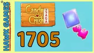 Thumbnail: Candy Crush Saga Level 1705 Hard(Jelly & Release the Sprinks level)- 3 Stars Walkthrough,No Boosters