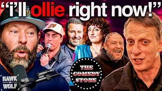 Thumbnail: Hawk vs Wolf Live! Bert Kreischer, Adam Ray, Pete Lee, Steph Tolev, John Feldmann & Bones Brigade!