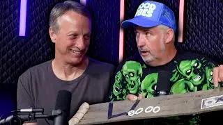 Thumbnail: Harland Williams Gifts Tony Hawk His Custom Skateboard