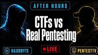 Thumbnail: AH-001: After Hours in the GhostShell — CTFs vs Real Pentesting (6 Sep 2026)
