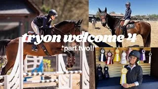 Thumbnail: TRYON WELCOME 4!! *horse show vlog - part two*