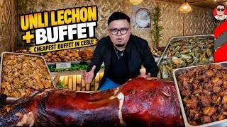 Thumbnail: Cheapest UNLI Lechon Buffet sa Cebu? 20+ Filipino Foods for Only ₱299! 😱