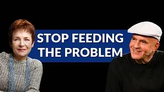 Thumbnail: You Can’t Solve a Problem with the Same Mind | Dr. Wayne W. Dyer & Caroline Myss