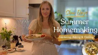 Thumbnail: Summer at Home with Kids | From Scratch Cooking, Baking & Gardening