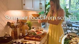 Thumbnail: 3 Fresh Summer Recipes From Scratch | Crowd-Pleasing Meals