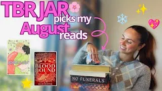 Thumbnail: TBR JAR!🫙Join me as I choose my August reads ❄️✨💖