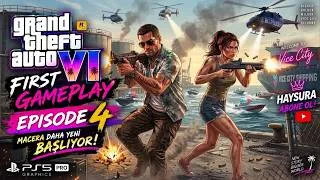 Thumbnail: GTA VI FIRST GAMEPLAY EPISODE 4 - PARTİDE BÜYÜK KAPIŞMA! (PS5 PRO) #gta6 #gaming #gameplay #haysura