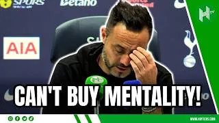 Thumbnail: We cannot BUY a WINNING MENTALITY | Roberto De Zerbi | Spurs 0-2 Newcastle