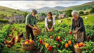 Thumbnail: Poultry Farm Life In A Beautiful Countryside | Egg Harvesting & Livestock Care