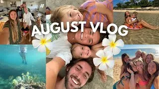 Thumbnail: friends that feel like family 💖 AUGUST VLOG 🌶️🤿🐠