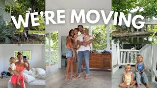 Thumbnail: WE'RE MOVING (down the street) 🏡📦 moving vlog, beach day, & daily routine as a mom