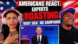 Thumbnail: Americans Reacts to Experts ROASTING "Visit USA" Ad Campaign