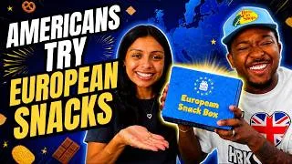 Thumbnail: Americans try EUROPEAN SNACKS for the FIRST TIME!