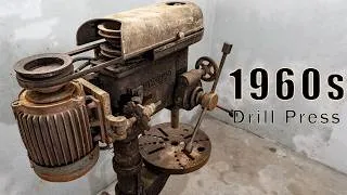 Thumbnail: Full Restoration of a Rusty Drill Press