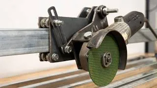 Thumbnail: DIY Sliding Angle Grinder Jig for Clean and Straight Cuts