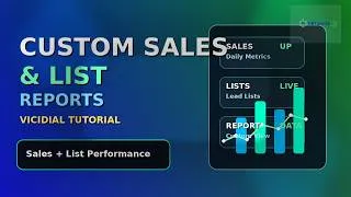 Thumbnail: How to Create Custom Sales & List Performance Reports in VICIdial