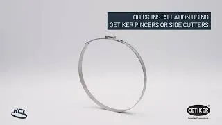Thumbnail: Oetiker CV Joint Boot Clamps 163 Series | Reliable Automotive Clamping | Premium Stainless Steel