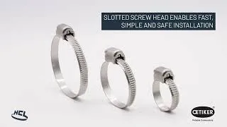 Thumbnail: Oetiker Mini Worm Drive Hose Clamp | Compact Clamping for Small Diameter Hoses