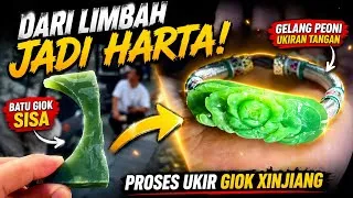 Thumbnail: Mengubah Batu Giok Sisa Menjadi Gelang Peoni yang Sangat Indah!