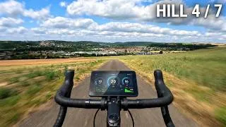 Thumbnail: Ultimate 7 Hills Virtual Cycling Workout Strava GPS Data Ultra HD Video