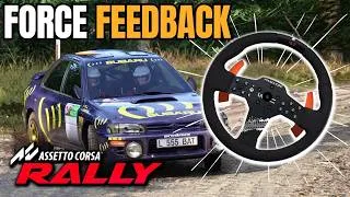 Thumbnail: Wheel and FFB Settings for Assetto Corsa Rally - Fanatec CSL DD 5Nm