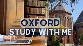 Thumbnail: 2-HOUR STUDY WITH ME | 60/10 Pomodoro | Goodman Library | Oxford Union | Library sounds