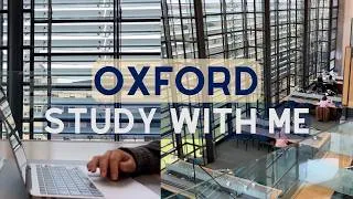 Thumbnail: 2-HOUR STUDY WITH ME (NO BREAKS) | Vere Harmsworth Library | University of Oxford
