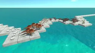 Thumbnail: DON'T FALL OFF - The Zigzag Migration Path | Dinosaur Race