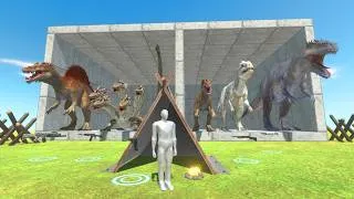 Thumbnail: 7 Days of Survival Next to the Dinosaur Garage - Surviving with Dinosaurs