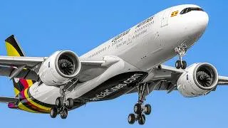 Thumbnail: ✈️ 50 HEAVY TAKEOFFS and LANDINGS 🇬🇧 London Gatwick Airport Plane Spotting [LGW/EGKK]