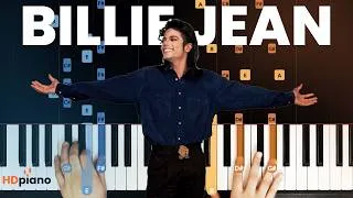 Thumbnail: How to Play "Billie Jean" by Michael Jackson | HDpiano (Whole Song) Piano Tutorial