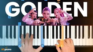 Thumbnail: How to Play Golden on Piano (Piano Tutorial for KPop Demon Hunters)