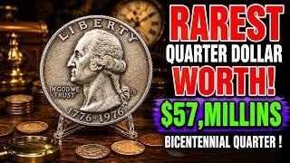 Thumbnail: These Bicentennial Quarter Error Coins Could Be Worth HUGE Money! | 1776–1976 Rare Errors