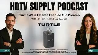 Thumbnail: Turtle AV JEF Dante Enabled Mic Preamp