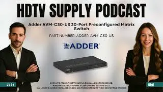 Thumbnail: Adder AVM-C30-US 30-Port Preconfigured Matrix Switch