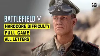 Thumbnail: BATTLEFIELD 5 • FULL GAME • HARDCORE DIFFICULTY • ALL LETTERS • 4K
