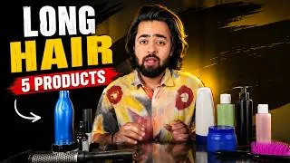 Thumbnail: 5 Best Products for Men with Long Hair | Budget Hair Care Guide