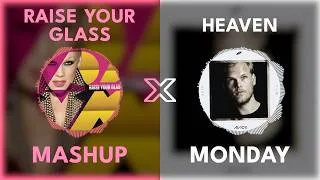 Thumbnail: Raise Your Glass x Heaven - P!nk vs Avicii, Coldplay