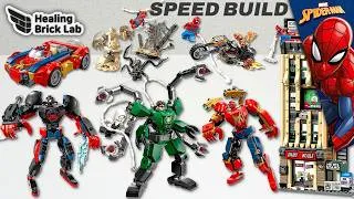 Thumbnail: LEGO Spider-Man 2026 January Sets Speed Build Compilation