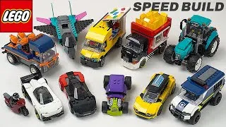 Thumbnail: COMPILATION Lego City 2026 Vehicle Sets Speed Build