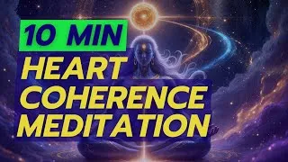 Thumbnail: Heart Coherence Meditation - 10 Min Connection to Cosmic Sun & Mother Earth